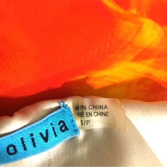 Alice & Olivia Alto Peasant Floral Top Size Small - Picture 9 of 10